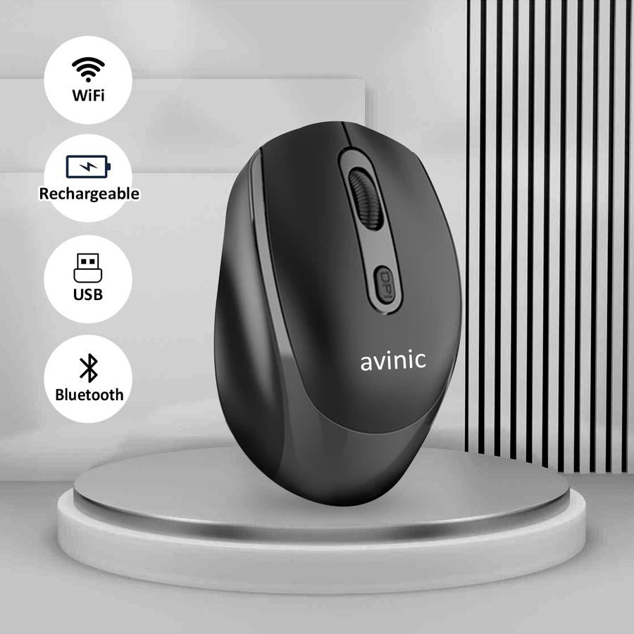 Mouse AVINIC Wireless RF / RF + Bluetooth - Image 3