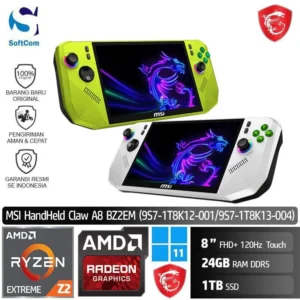 MSI Claw A8 BZ2EM 001 004 Gaming handheld /Z2 Extreme/24GB/1TB SSD/8" FHD+ 120Hz Touch/Win 11 Home