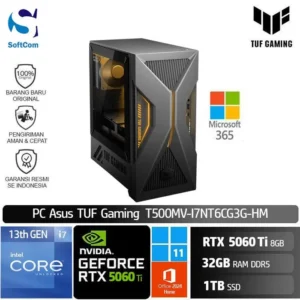 PC ASUS TUF T500MV I7NT6CG3G HM/Intel Core i7-13620H/32GB/1TB SSD/GeForce RTX 5060 Ti 8GB/Win 11 Home + OHM 2024-Metal Solar Ectapse Gray