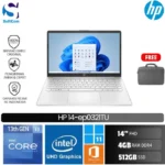 HP 14-ep0321TU/Intel Core i3-1315U/4GB/512GB SSD/14″ FHD/Win 11 Home+OHM 2024+M365-Silver