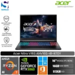 Acer Nitro V16S ANV16S-41-R70Y/Ryzen 7-260/16GB/512GB SSD/GeForce RTX 5060 8GB/16"WQXGA 180Hz/Win 11 Home + OHM 2024 + M365