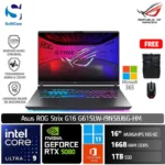 Asus ROG Strix G16 G615LW-I9N58J6G-HM /Intel Core Ultra 9-275HX/16GB/1TB SSD/GeForce RTX 5080 16GB/16" WUXGA/Win 11 Home+OHM 2024+M365