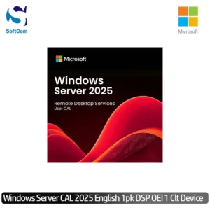 Windows Server CAL 2025 English 1pk DSP OEI 1 Clt Device CAL (EP2-25225)