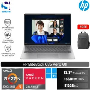 HP EliteBook 635 Aero G11 /AMD Ryzen 5 8640U/16GB/512GB SSD/13.3" WUXGA/Win 11/Silver