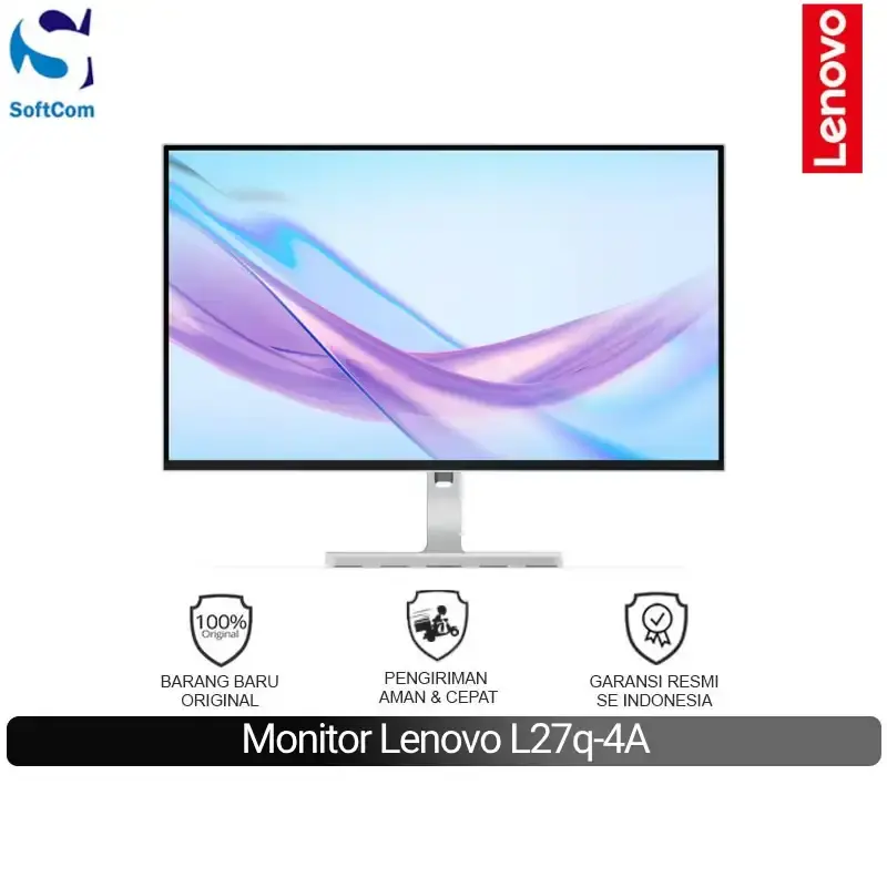 Monitor Lenovo L27q 4A 27" QHD IPS 100Hz