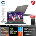 MSI Thin A15 B7VE (9S7-16RK11-642) /Ryzen 7-7735HS/8GB/512GB SSD/GeForce RTX 4050 6GB/15.6" FHD 144Hz/Win 11 Home+OHS 2021/Cosmos Gray