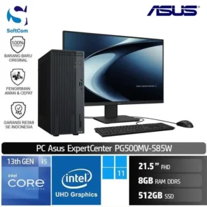 PC Asus Expertcenter PG500MV-585W/Intel Core i5-13420H/8GB/512GB SSD/21.5"/Win 11 Home / Grey