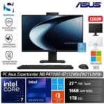 PC Asus ExpertCenter P400 AIO P470VAT B7112WSH W7112WSH/Intel Core 7-240H/16GB/1TB SSD/27" FHD Touch/Win 11 Home + OHM 2024 + M365