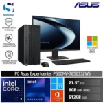 PC Asus Expertcenter P500MV 7850332WS/Intel Core 7-240H/8GB/512GB SSD/21.5"/Win 11 Home + OHM 2024 + M365/ Grey