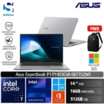 Asus Expertbook P1 P1403CVA-S67152WS/Intel Core 7-240H/16GB/512GB SSD/14" FHD/Win 11 Home+OHS+M365/Misty Grey