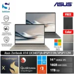 Asus Zenbook A14 UX3407QA IPSP111M IPSP112M/Snapdragon X1 26 100/16GB/1TB SSD/14" WUXGA IPS/Win 11 Home+OHM 2024+M365/ [UX3407QA-IPSP151M | UX3407QA-IPSP152M]